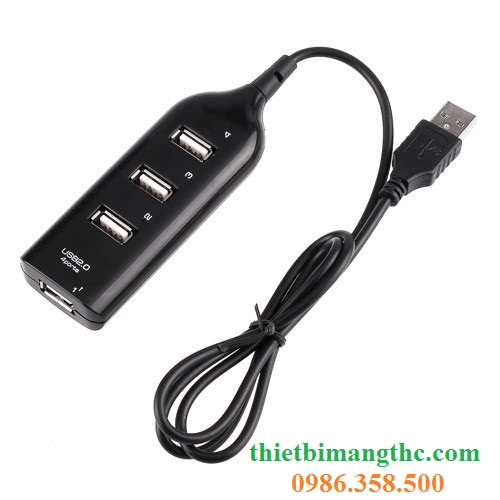 Bộ chia cổng USB 2.0 Hub 1 ra 4 cổng đa năng